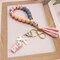 Cute Pink Keychain, Fuzzy Cat Keychain Aesthetic Y2K KeychainCharms Stylish KeychainsAccessories for Bag Charms Purse Gifts (2PCS Pink White Cat Sets)